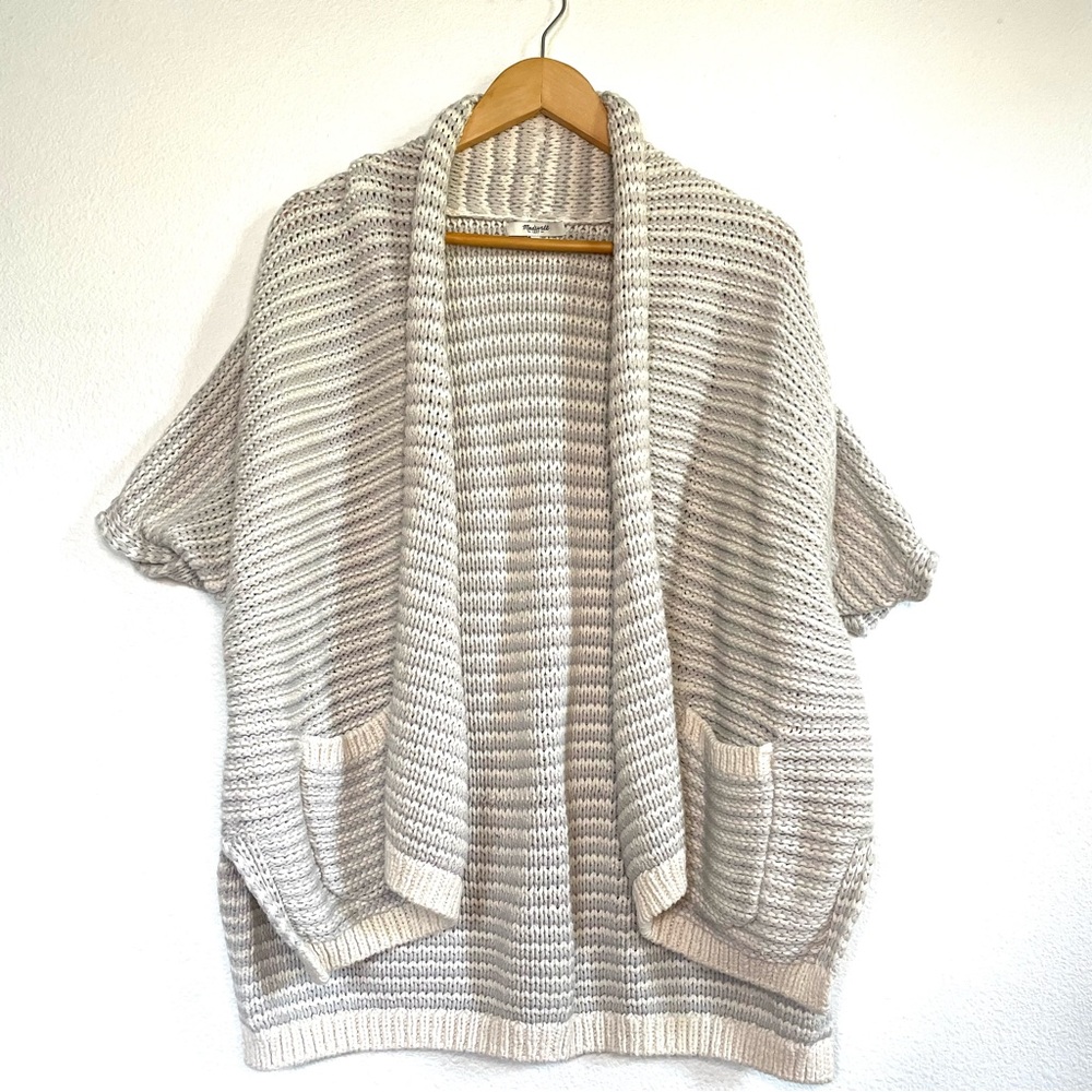 Madewell knit heavy weight cozy cardigan, perfect for fall